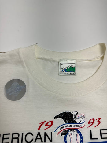 (L) Vintage '93 Championship Toronto Blue Jays Tee White