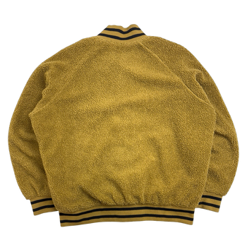 Stussy Logo Fleece Jacket Brown (USED)