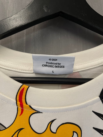 Chronic Images Ghost Rider vs Spawn AOP Tee (USED)