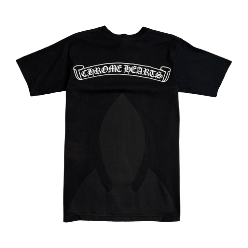 Vintage Chrome Hearts Big Scroll Pocket Tee Black | Vintage Clothing Store Canada