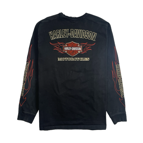 Vintage Harley Davidson Heavyweight L/S Tee Black | Vintage Clothing Store Canada