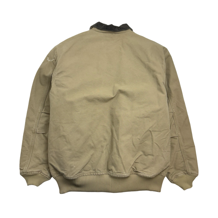 (XL) Vintage Carhartt Detroit Style Jacket Tan | Vitnage Clothing Store Canada