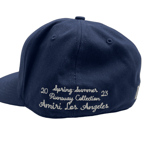 Amiri 'M.A.' Fitted Cap Indigo | Vintage Clothing Store Canada