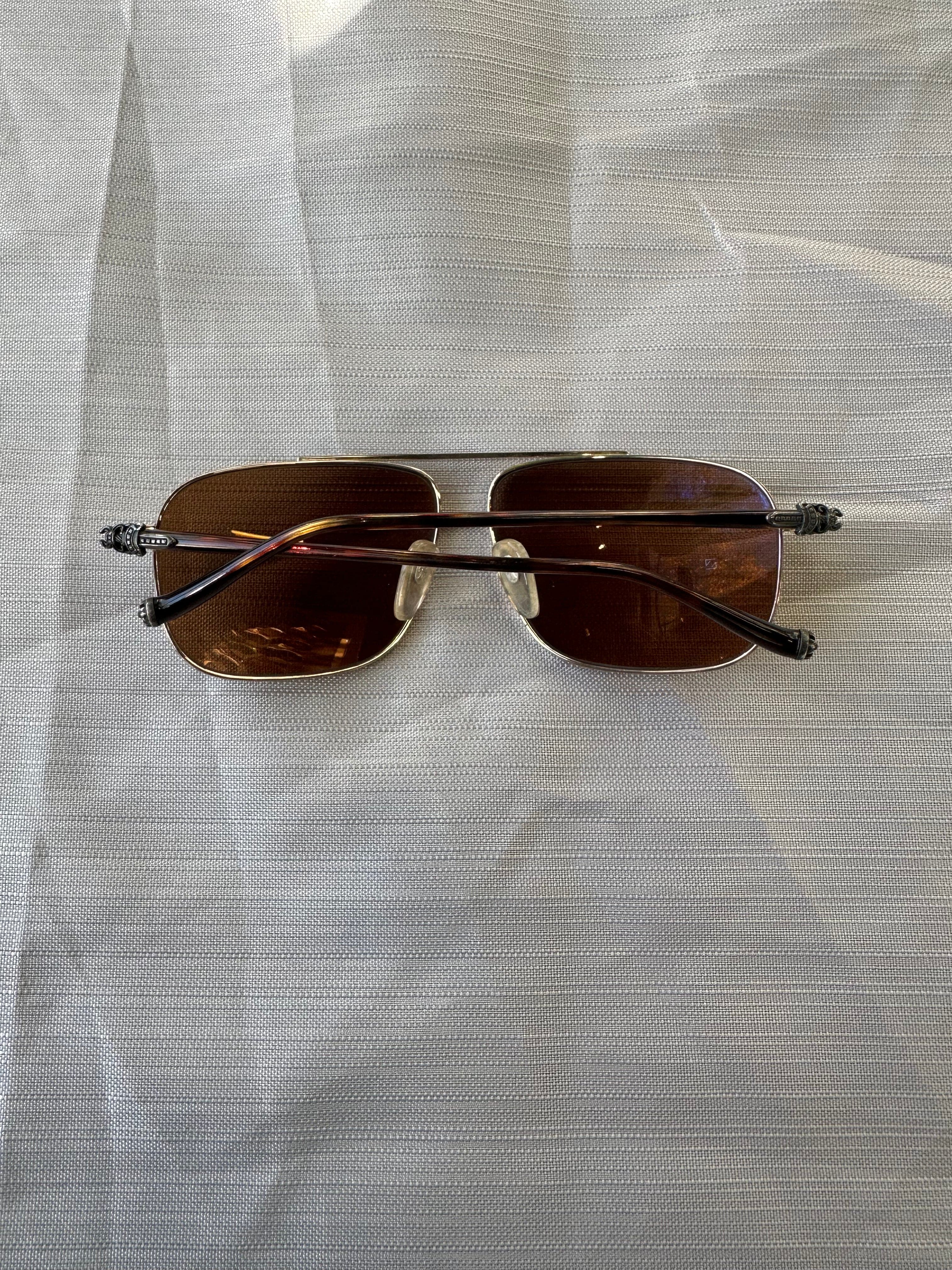 Chrome Hearts Pork Sword Aviator Sunglasses