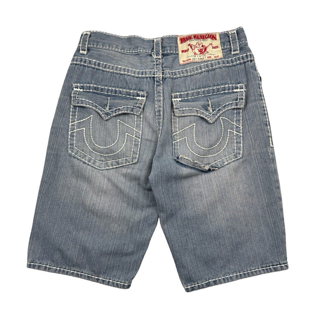 True Religion Joey Super T Denim Shorts