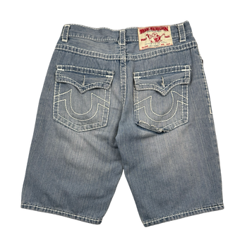 True Religion Joey Super T Denim Shorts