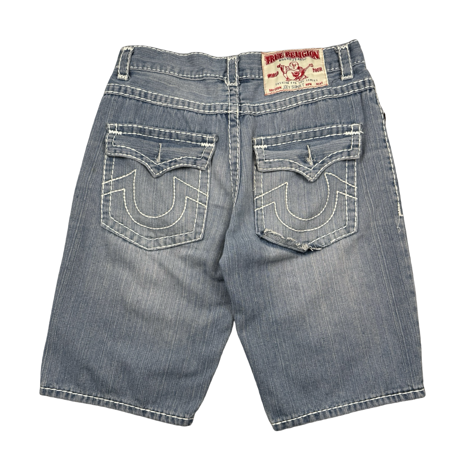 True Religion Joey Super T Denim Shorts