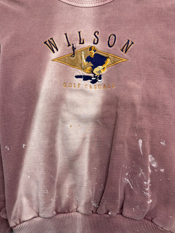 (XL) Vintage Wilson Golf Casuals Sweatshirt Red