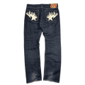 BAPE Apesta Flame Star Denim Jeans (USED)