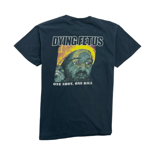 (M) Vintage Dying Fetus Band Tee Black | Vintage Clothing Store Canada