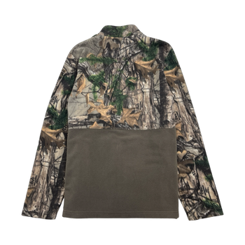 (L) RealTree Zip-Up Camo Fleece