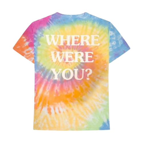 Travis Scott Where Were You Tee Tie Dye | Vintage Clothing Store Canada