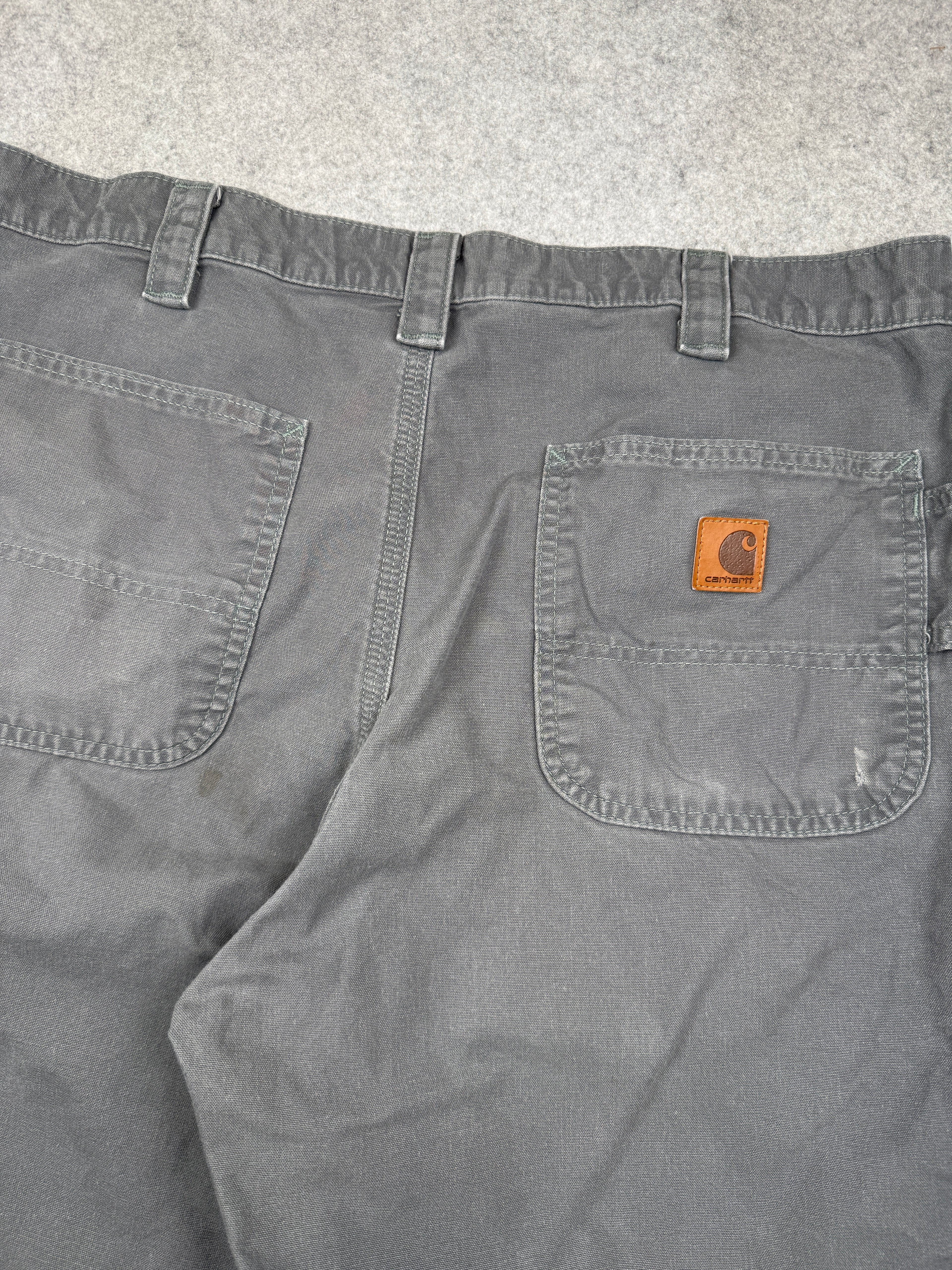 Carhartt Original Fit Carpenter Shorts Dark Grey