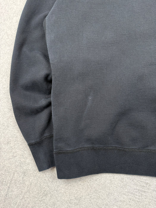 Reigning Champ Side Zip Crewneck Black (USED) | Vitnage Clothing Store Canada