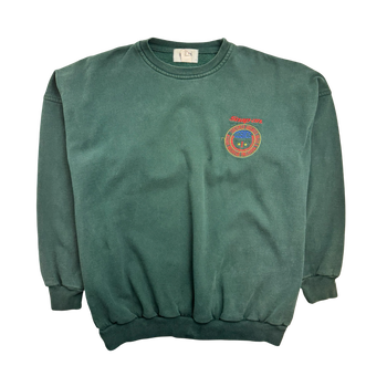 (XXL) Vintage Snap-On Sweatshirt Dark Green