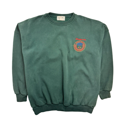 (XXL) Vintage Snap-On Sweatshirt Dark Green | Vintage Clothing Store Canada