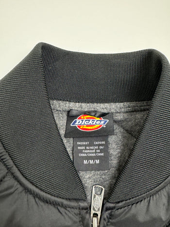 (L) Vintage Dickies Quilted Puff Jacket Black