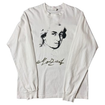 Vintage 90’s Mozart L/S Tee White
