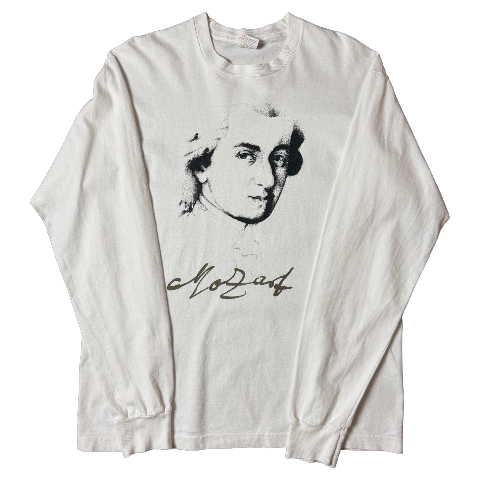 Vintage 90’s Mozart L/S Tee White