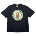BAPE 1st Camo Busy Works Tee Black/Green (USED)
