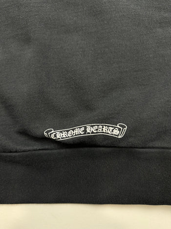 Chrome Hearts Scroll Logo Hoodie Black (USED)