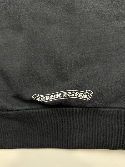 Chrome Hearts Scroll Logo Hoodie Black (USED) | Vitnage Clothing Store Canada