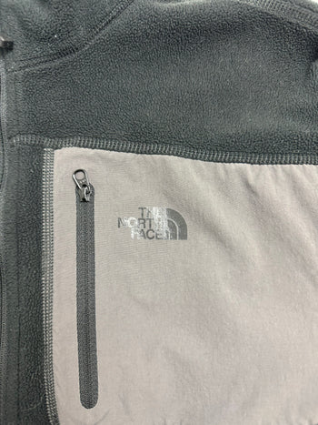 (M) Vintage The North Face Quarter Zip Mid-Layer Fleece Black