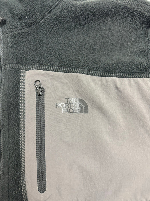 (M) Vintage The North Face Quarter Zip Mid-Layer Fleece Black | Vitnage Clothing Store Canada