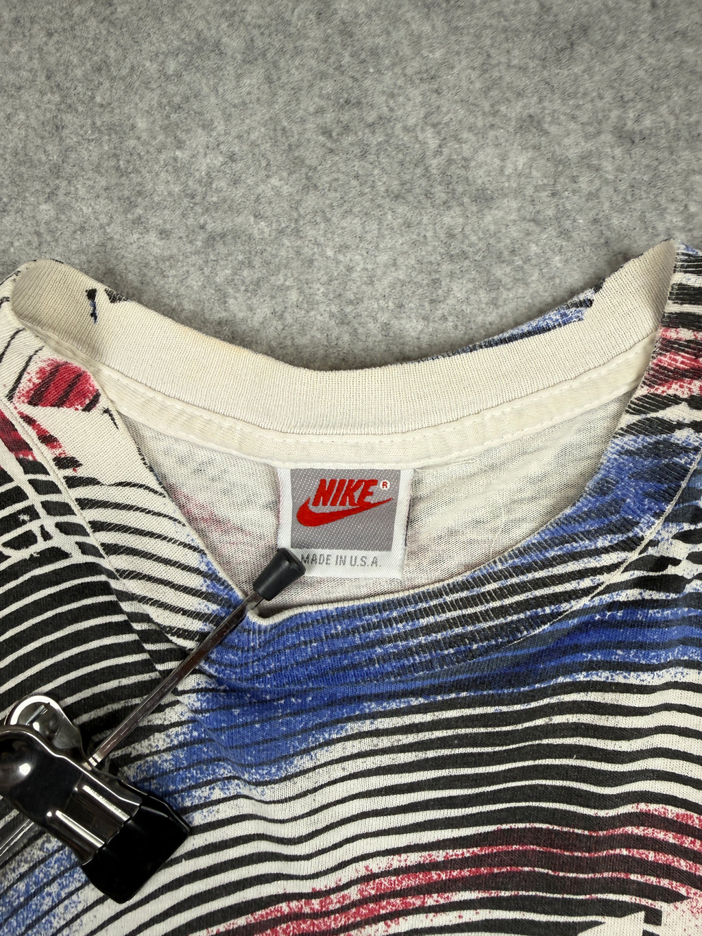 Vintage 90s Nike Michael Jordan Spiral AOP Tee