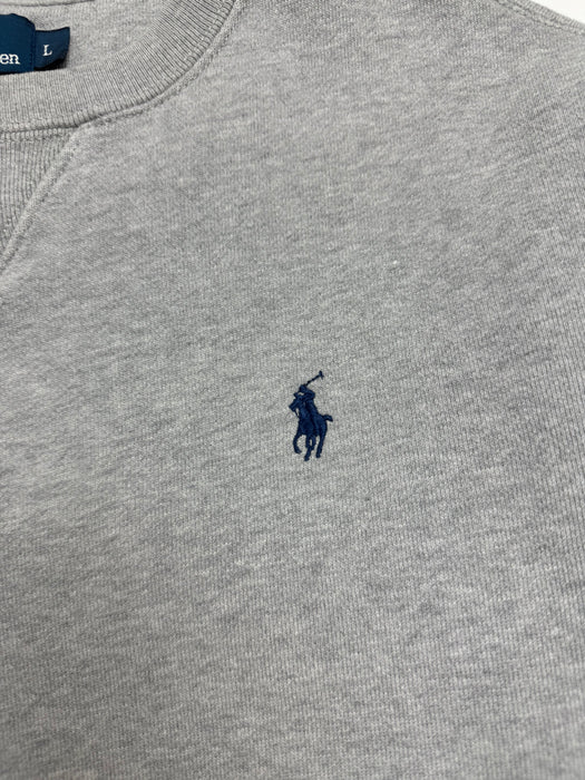 (L) Vintage Polo Ralph Lauren Sweatshirt Grey | Vitnage Clothing Store Canada