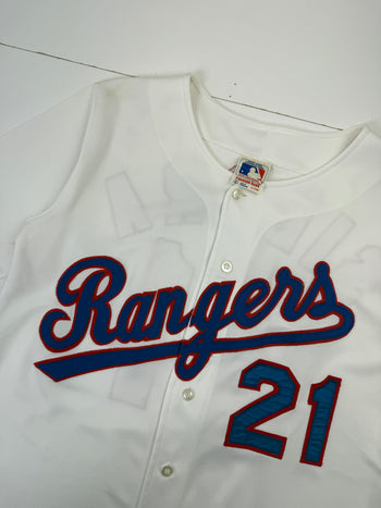 Vintage Ruben Sierra Texas Rangers Jersey