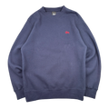 Stussy Small Logo Crewneck Navy