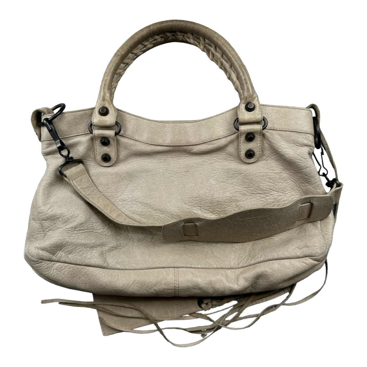 Balenciaga Classic First City Bag Off White