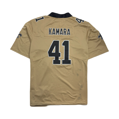 Nike NFL New Orleans Saints Alvin Kamara Jersey Light Brown | Vintage Clothing Store Canada