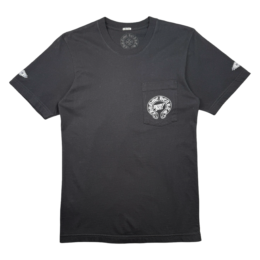 Chrome Hearts Deadly Doll Horseshoe Tee Black
