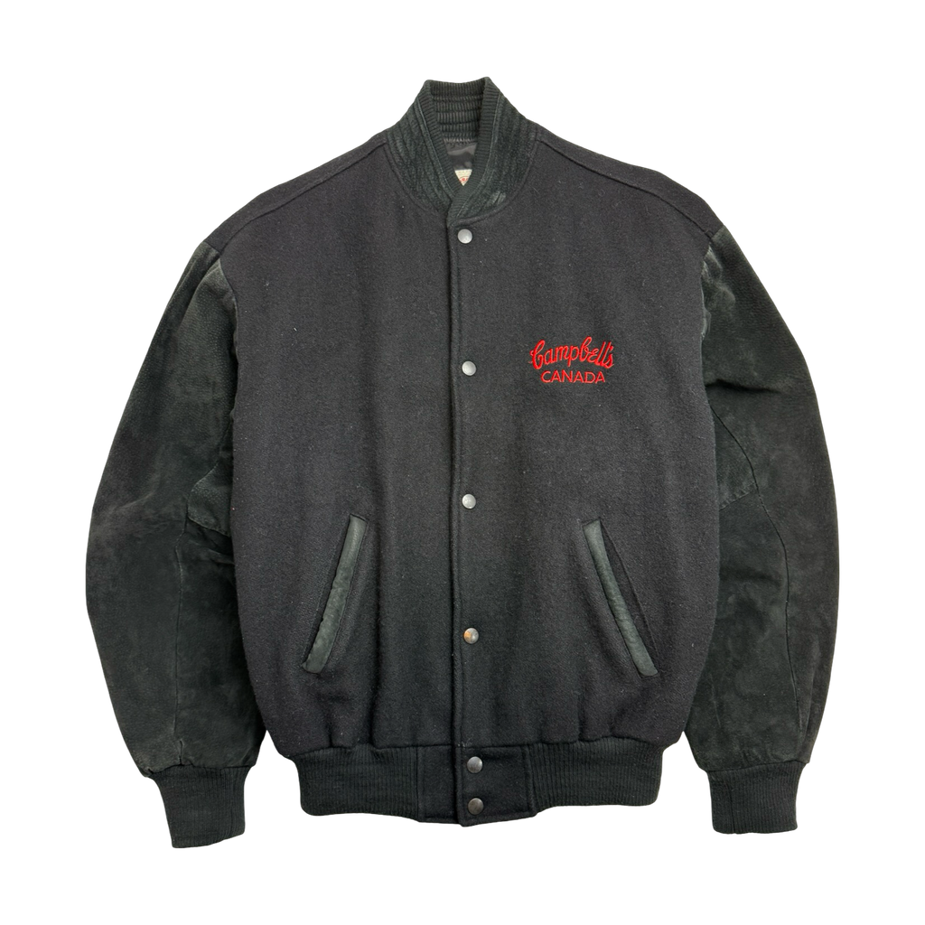 Vintage 1990s Campbell Soup Canada Promo Jacket Black
