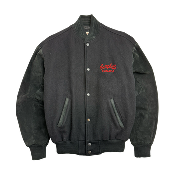 Vintage 1990s Campbell Soup Canada Promo Jacket Black