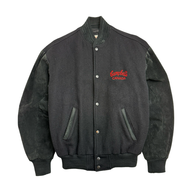 Vintage 1990s Campbell Soup Canada Promo Jacket Black