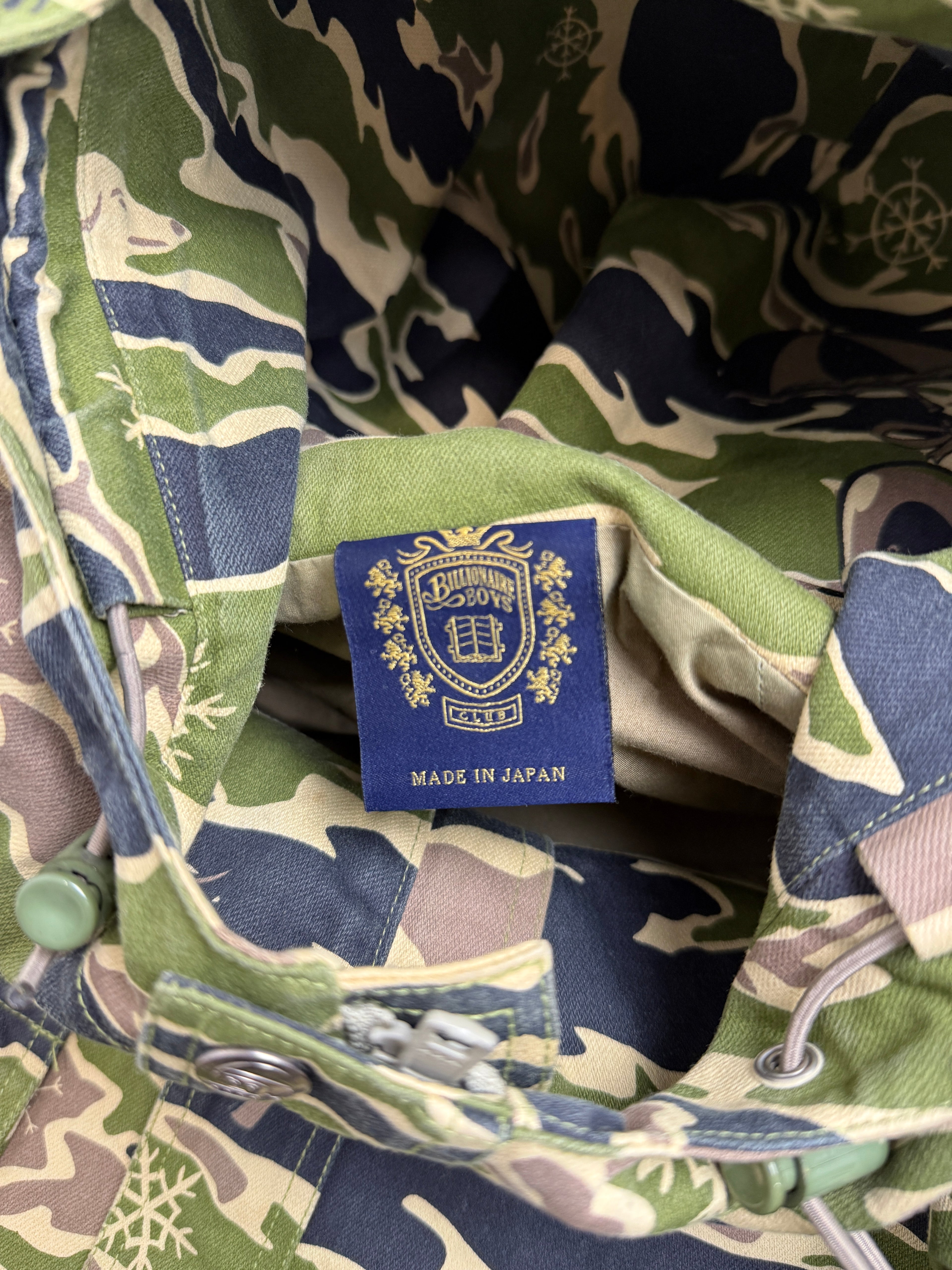 Billionaire Boys Club Hooded Jacket Camo
