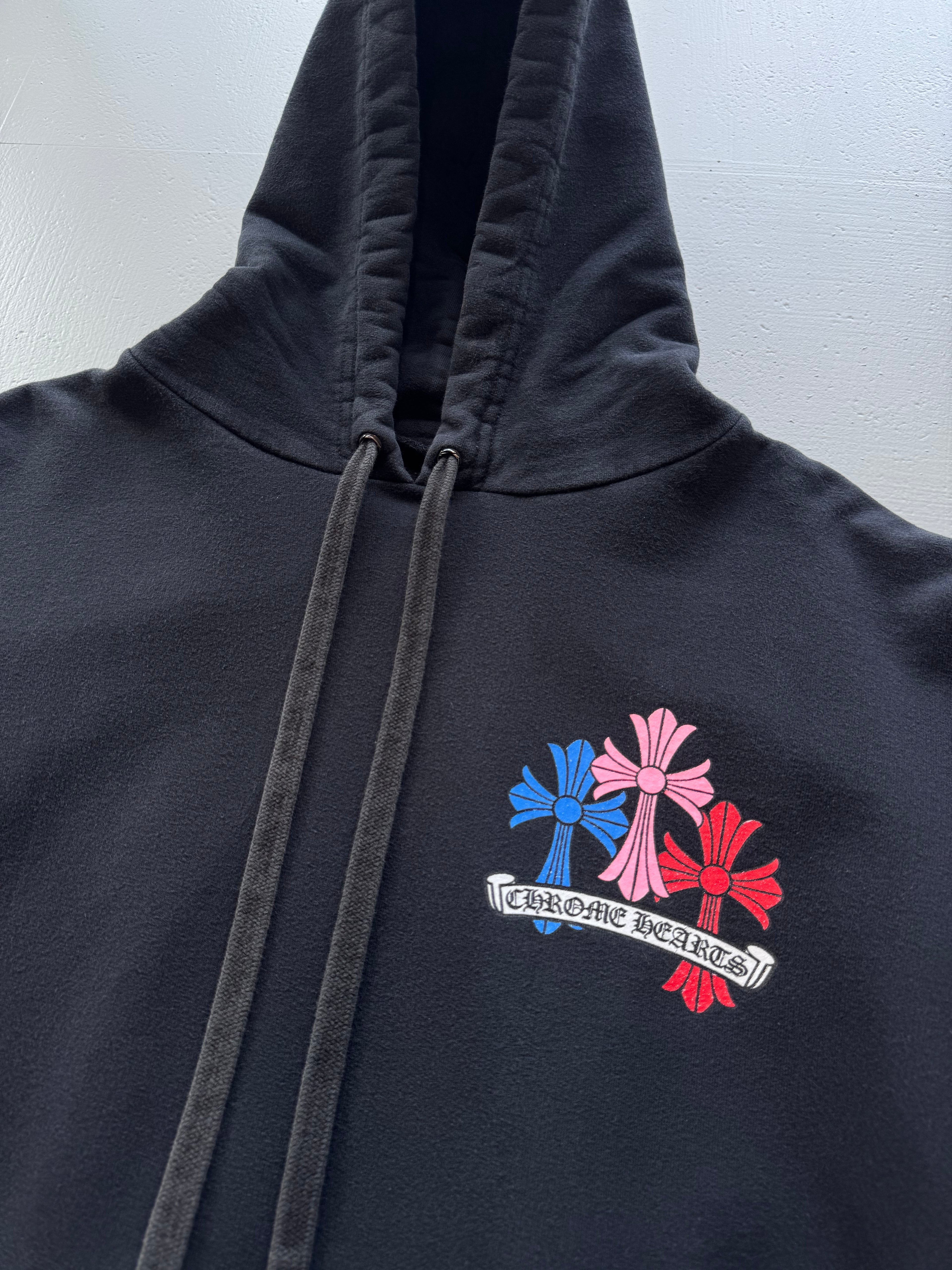 Chrome Hearts Multi Cross Black Hoodie