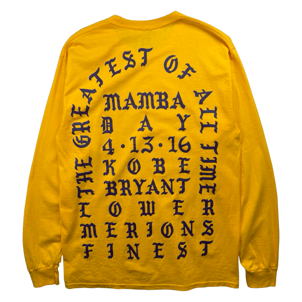 Kanye West I Feel Like Kobe L/S Tee Yellow