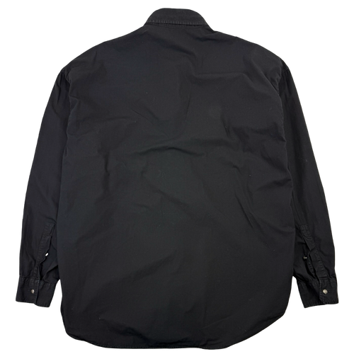 Vintage Versace Dress Shirt Black | Vintage Clothing Store Canada
