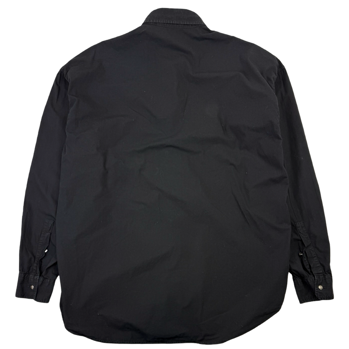Vintage Versace Dress Shirt Black | Vitnage Clothing Store Canada