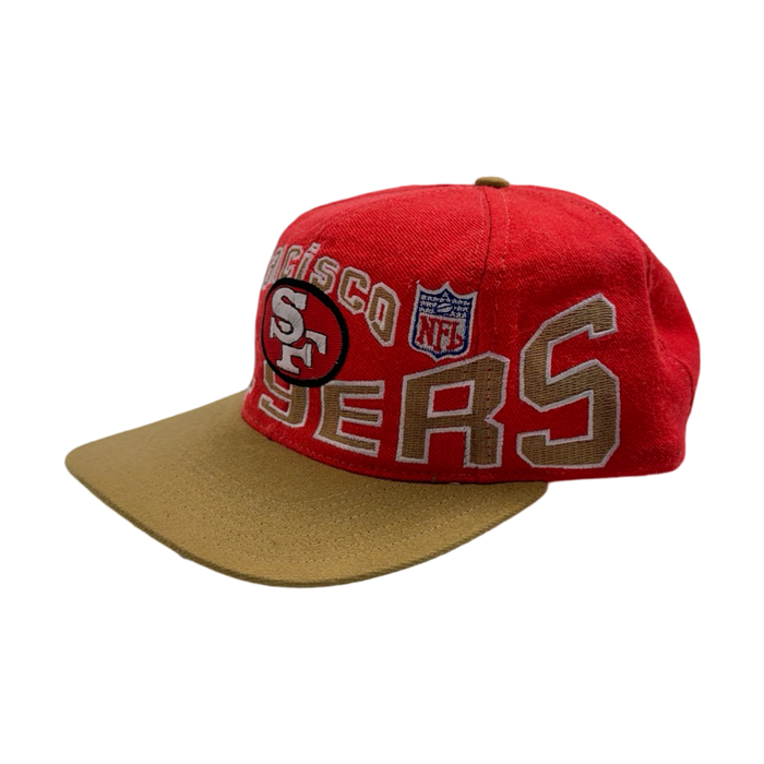 Vintage Apex San Francisco 49ers Snapback Hat Red | Vitnage Clothing Store Canada