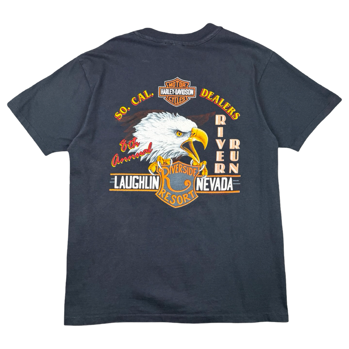 Vintage Harley Davidson 8th Annual River Run Tee Black | Vitnage Clothing Store Canada