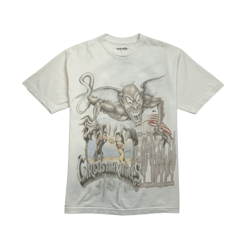 Travis Scott Circus Maximus 2023 Tour III Tee White | Vintage Clothing Store Canada