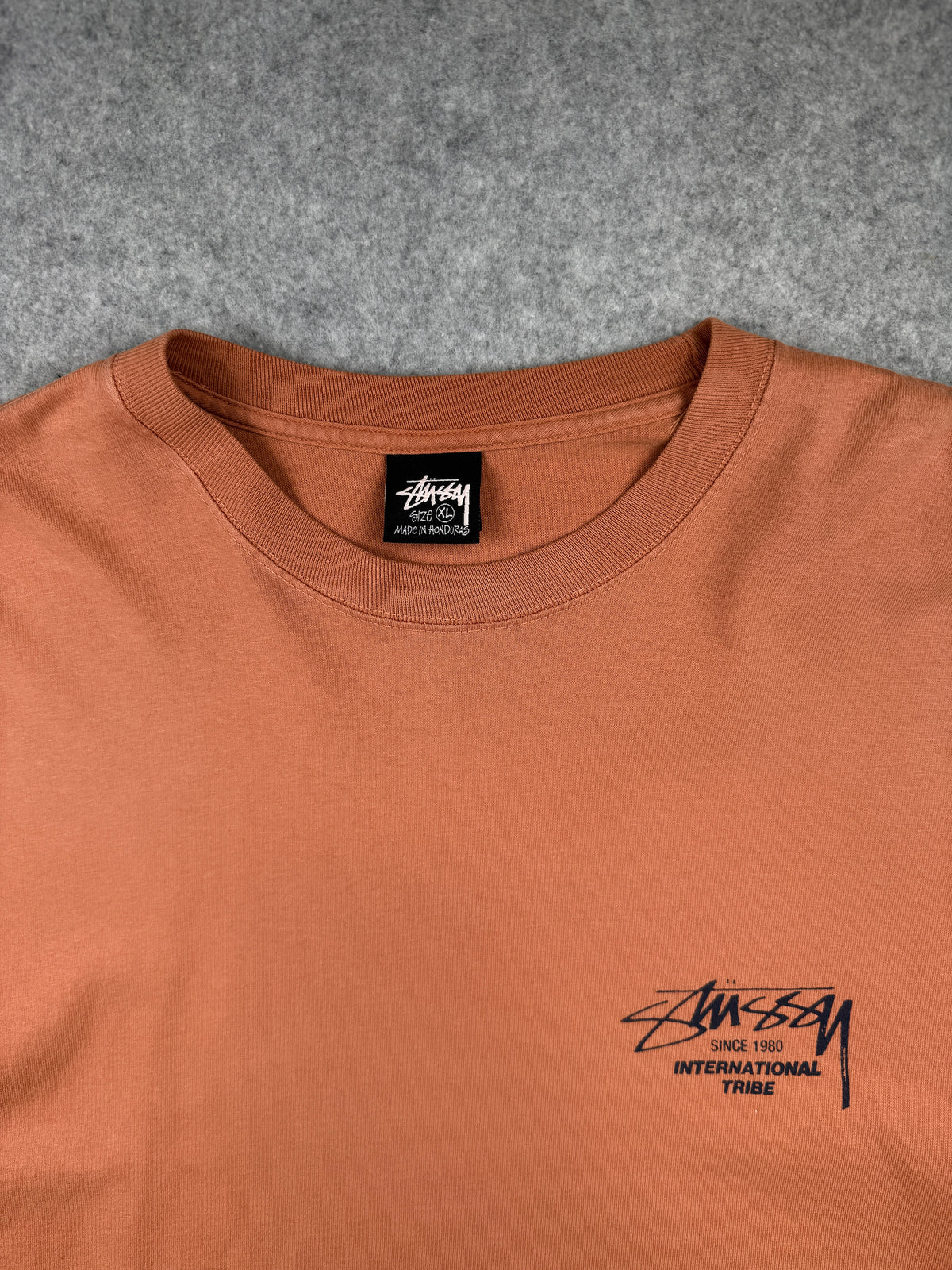 Stussy Beat Sounds Pigment Dyed Tee Rust (USED)