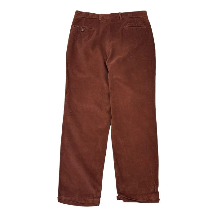 Vintage Majer Corduroy Pants Dark Brown | Vitnage Clothing Store Canada