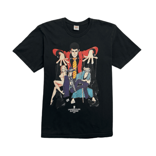 Supreme x UNDERCOVER Lupin Tee Black (USED) | Vintage Clothing Store Canada