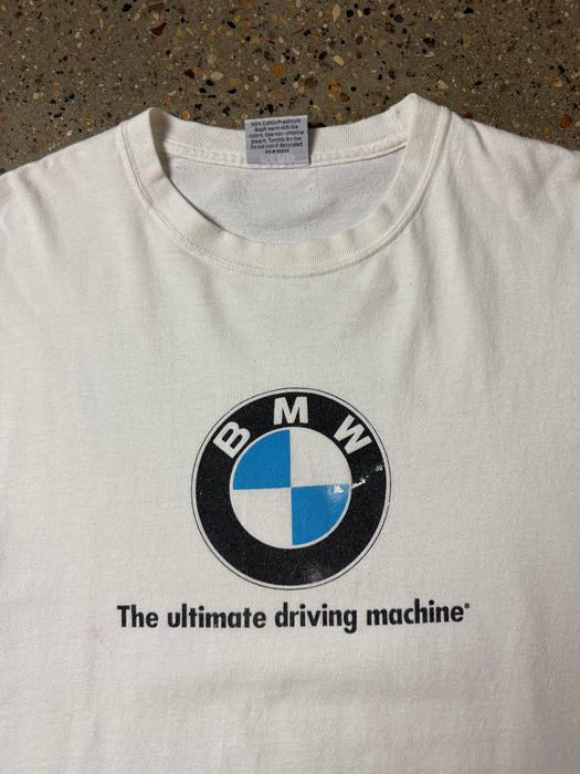 Vintage BMW Driving Machine Tee White | Vitnage Clothing Store Canada